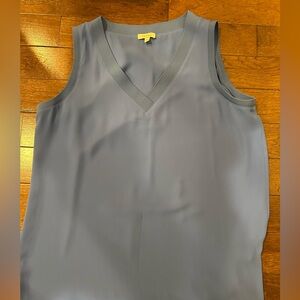 Laura Perwinkle V-Neck Tank Top